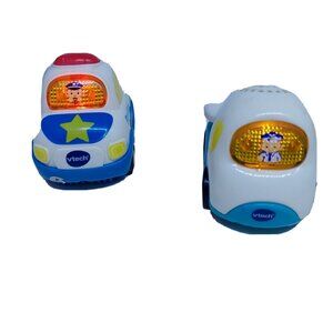 VTECH GO! GO! Smart Wheels Airplane & Police Light & Sounds Tested